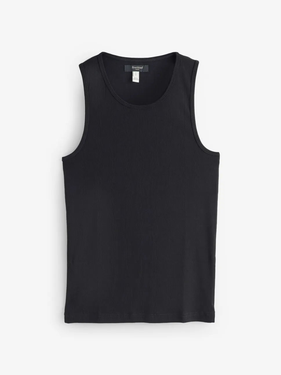 River Island Grey Muscle Rib Jersey Vests 3 Pack
