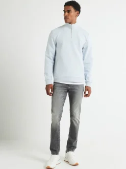 River Island Grey Skinny Fit Stretch Jeans