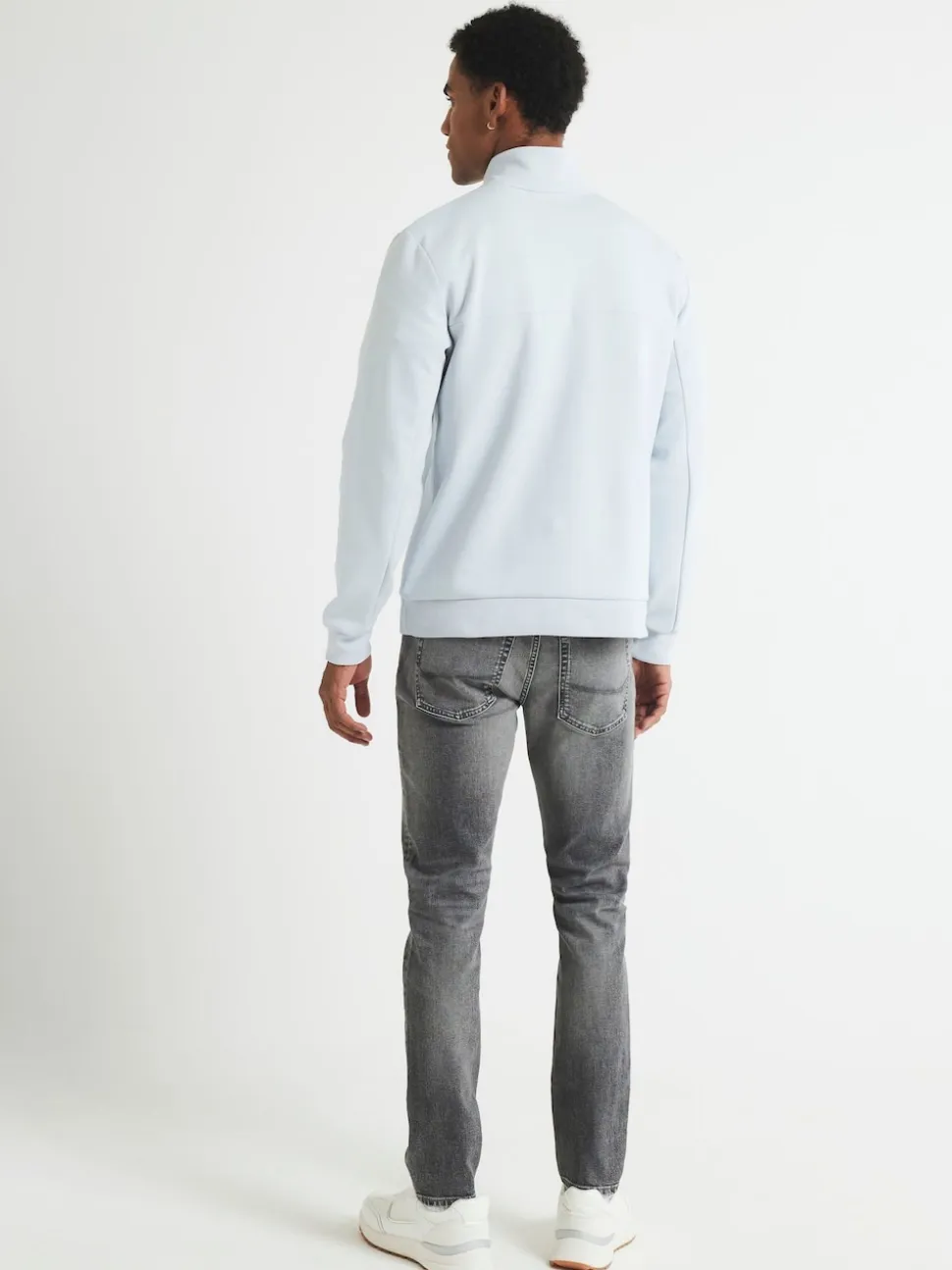 River Island Grey Skinny Fit Stretch Jeans