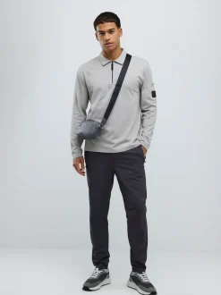 River Island Grey Skinny Fit Stretch Chinos