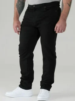 Rockford Black CARLOS Classic Comfort Fit Stretch Jeans