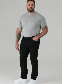 Rockford Black CARLOS Classic Comfort Fit Stretch Jeans