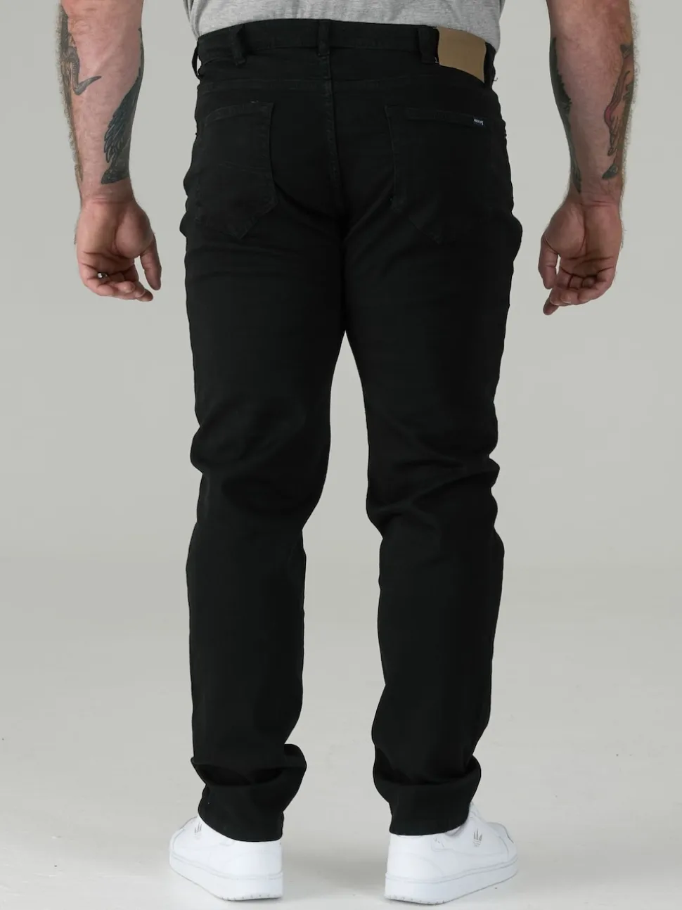 Rockford Black CARLOS Classic Comfort Fit Stretch Jeans