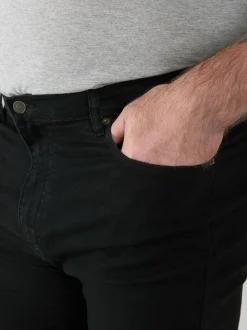 Rockford Black CARLOS Classic Comfort Fit Stretch Jeans