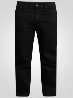 Rockford Black CARLOS Classic Comfort Fit Stretch Jeans