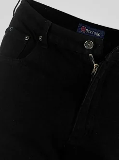 Rockford Black Classic Comfort Fit Jeans