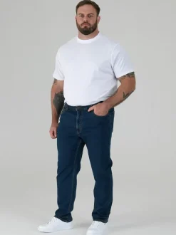 Rockford Blue CARLOS Classic Comfort Fit Stretch Jeans