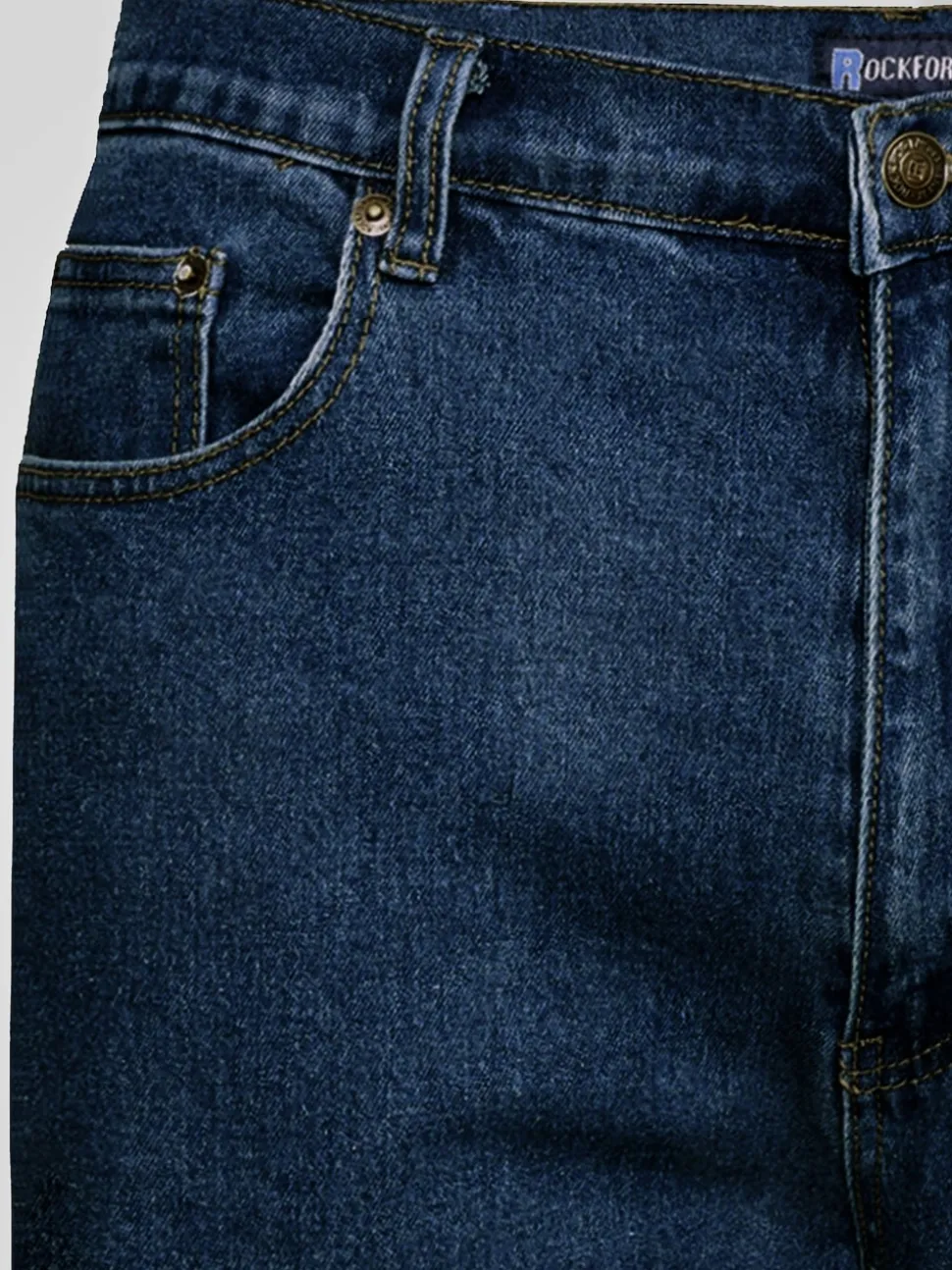 Rockford Blue CARLOS Classic Comfort Fit Stretch Jeans