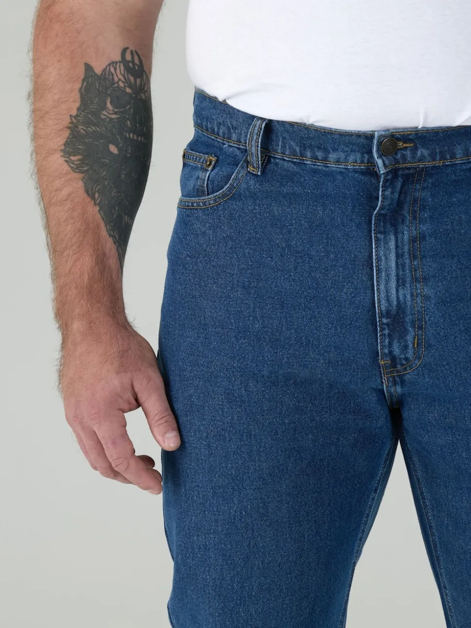 Rockford Sky Blue Classic Comfort Fit Jeans