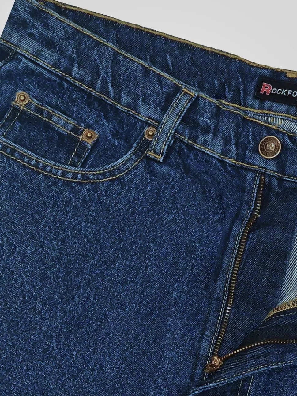 Rockford Sky Blue Classic Comfort Fit Jeans