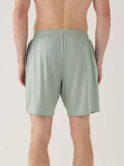 Sage Green Active Gym Textured Training Shorts