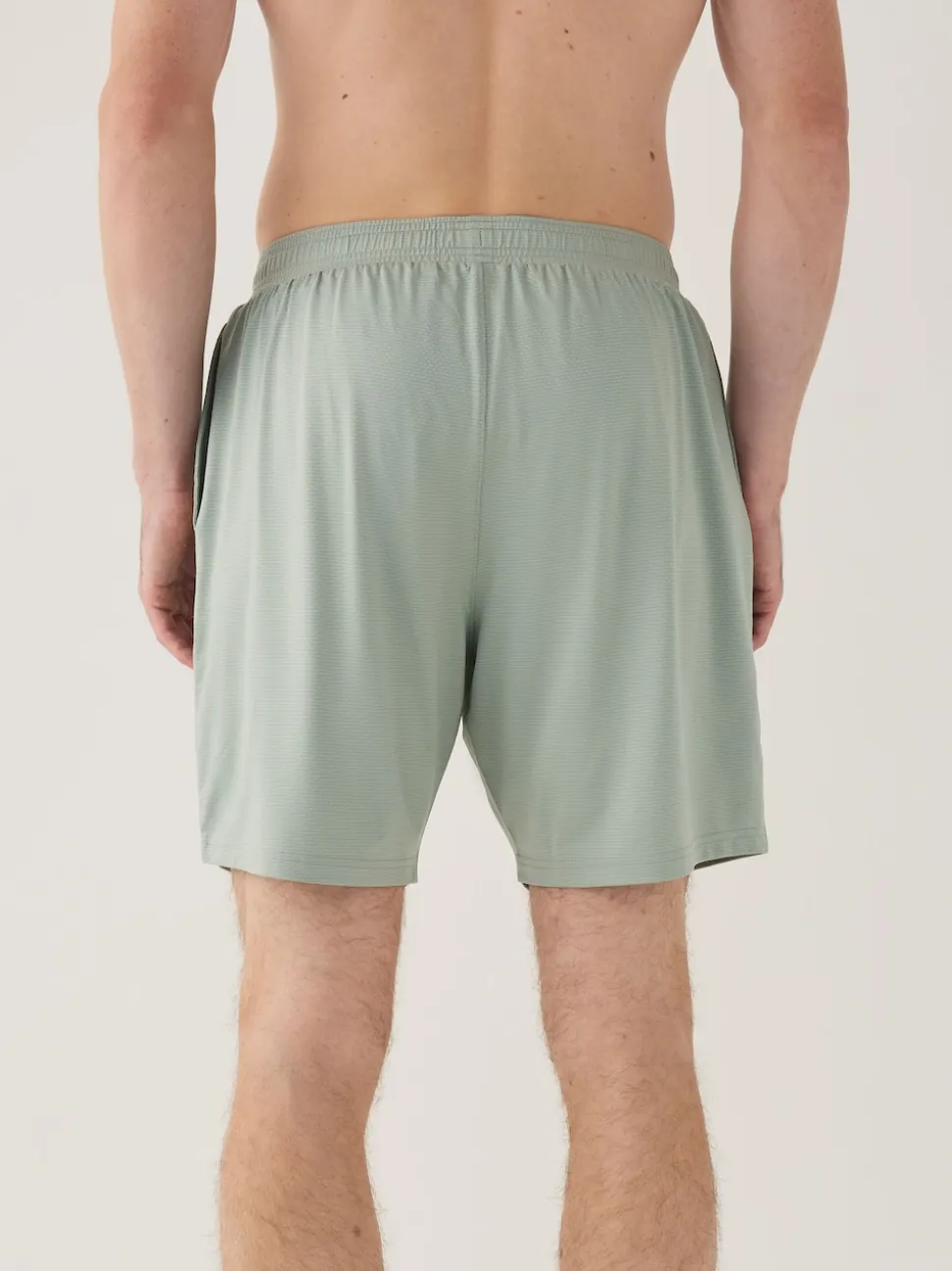 Sage Green Active Gym Textured Training Shorts