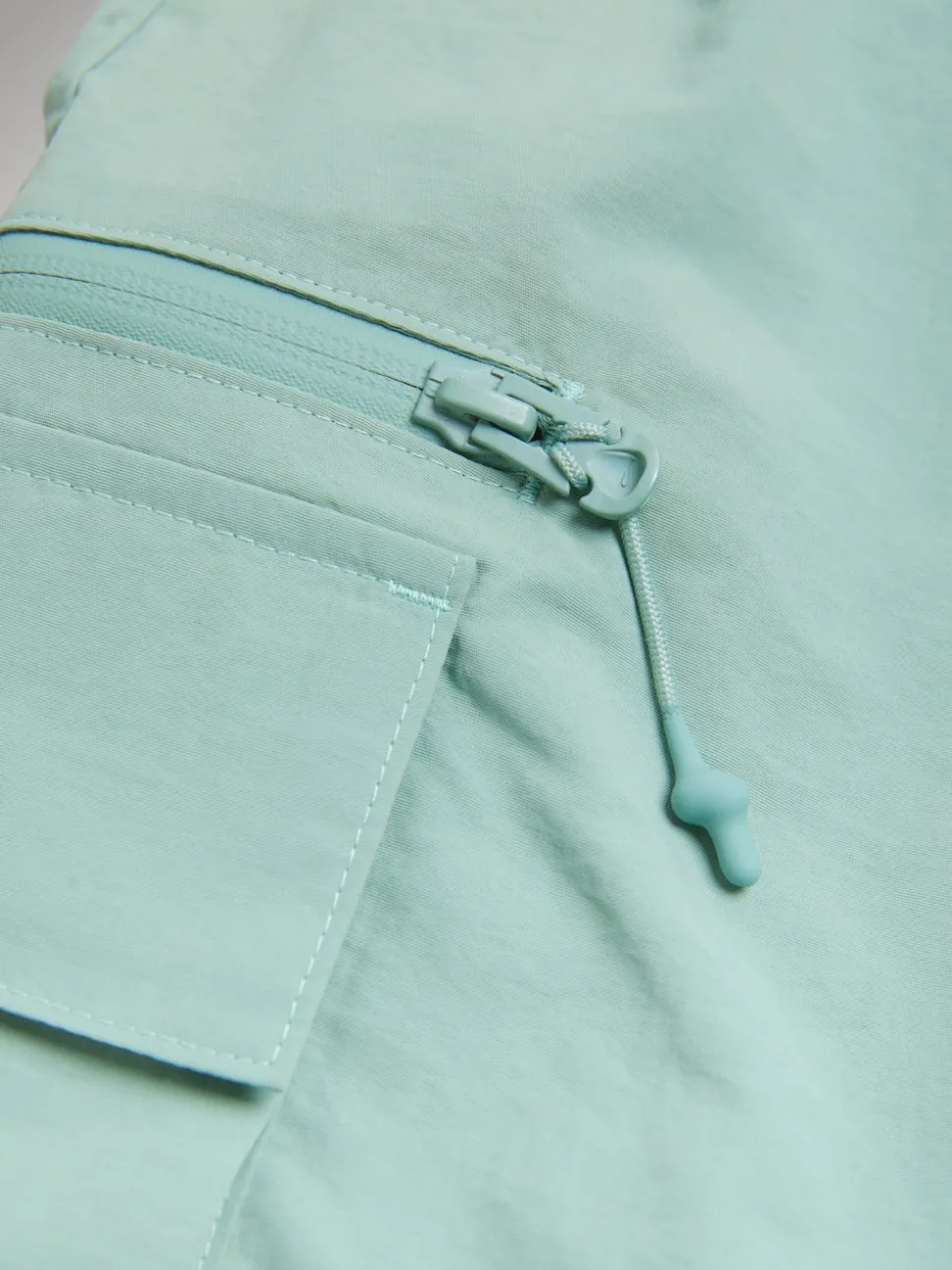Sage Green Cargo Swim Shorts