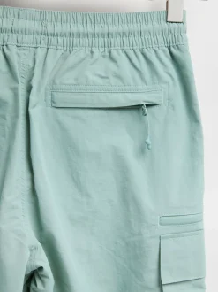 Sage Green Cargo Swim Shorts