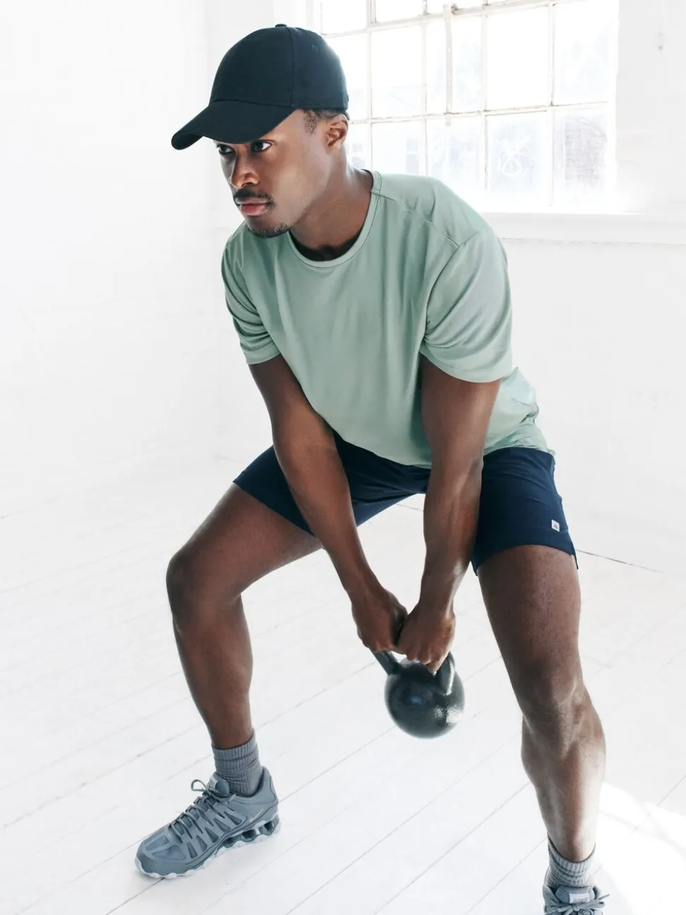 Sage Green Short Sleeve Tee Active Gym Training Top