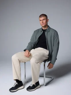 Sage Green Smart Coach Jacket
