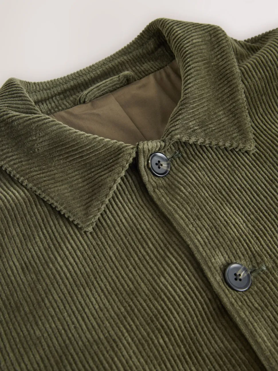 Sage Green Smart Rich Cord Chore Jacket
