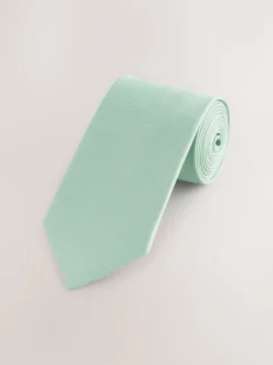 Sage Green Textured Tie