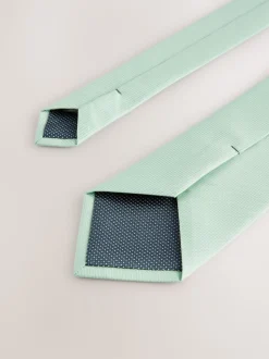 Sage Green Textured Tie