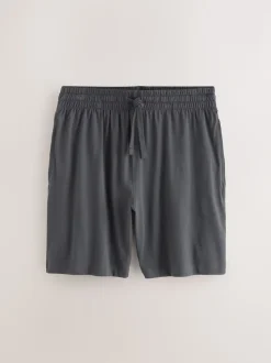Sage Green/Slate Grey Jersey Short Pyjamas Set 2 Pack