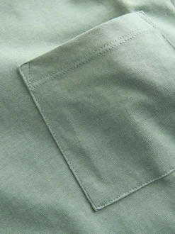 Sage Green/Slate Grey Jersey Short Pyjamas Set 2 Pack