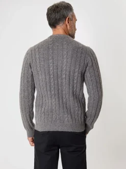 Saltwell Cable Knit Crew Neck Jumper