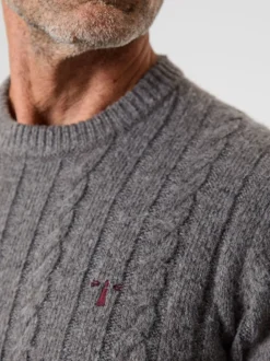 Saltwell Cable Knit Crew Neck Jumper
