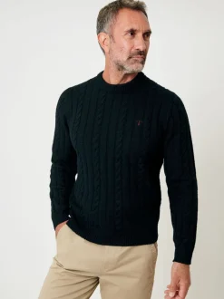 Saltwell Cable Knit Crew Neck Jumper