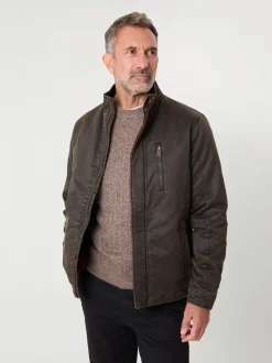 Saltwell Cotton Harrington Brown Jacket