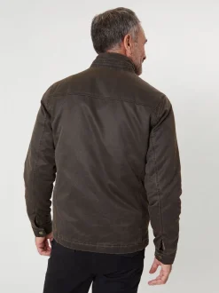 Saltwell Cotton Harrington Brown Jacket