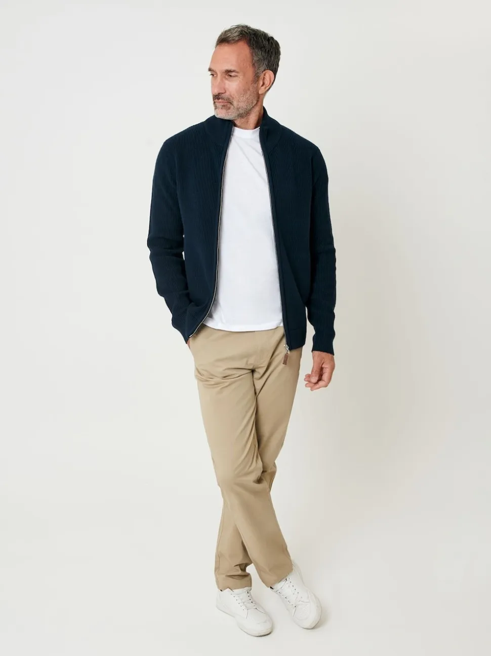 Saltwell Full Zip Knitted Jacket