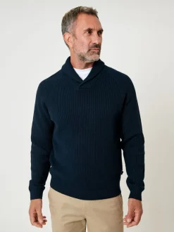 Saltwell Knitted Shawl Neck Jumper