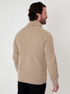 Saltwell Knitted Shawl Neck Jumper