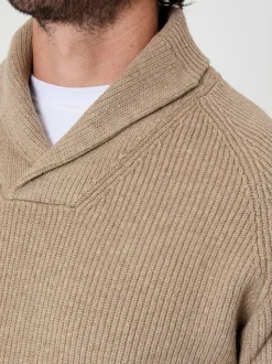 Saltwell Knitted Shawl Neck Jumper