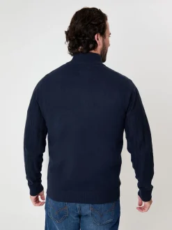 Saltwell Mini Cable Knit Quarter Zip Jumper