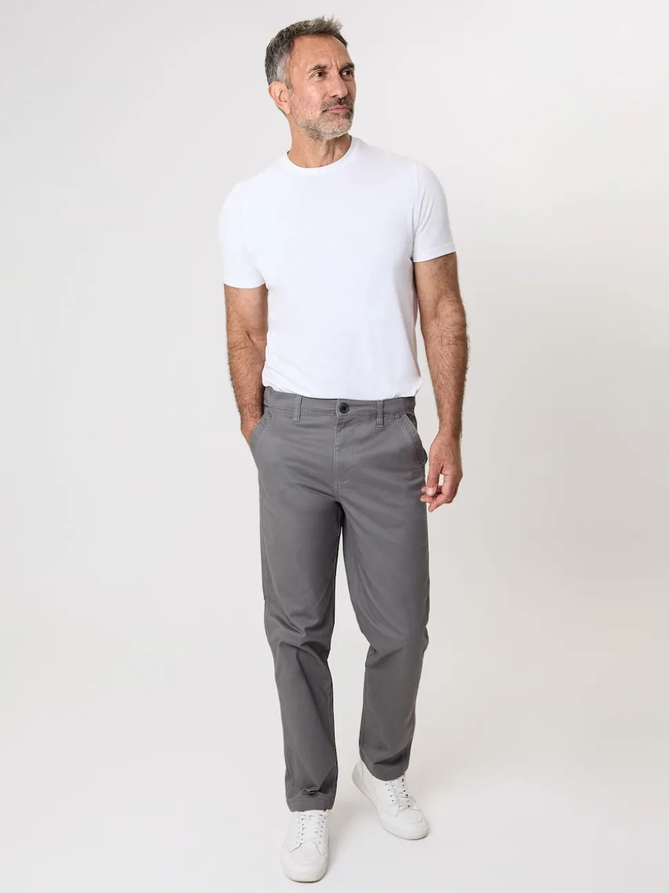 Saltwell Straight Leg Stretch Chino Trousers