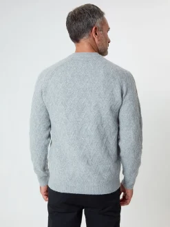 Saltwell Textured Knit Crew Neck Jumper