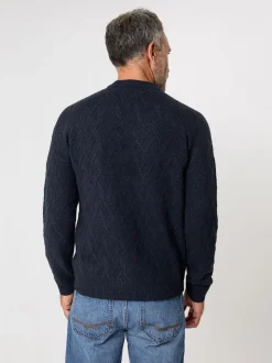 Saltwell Textured Knit Crew Neck Jumper