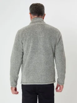 Saltwell Textured Quarter Zip Sweatshirt