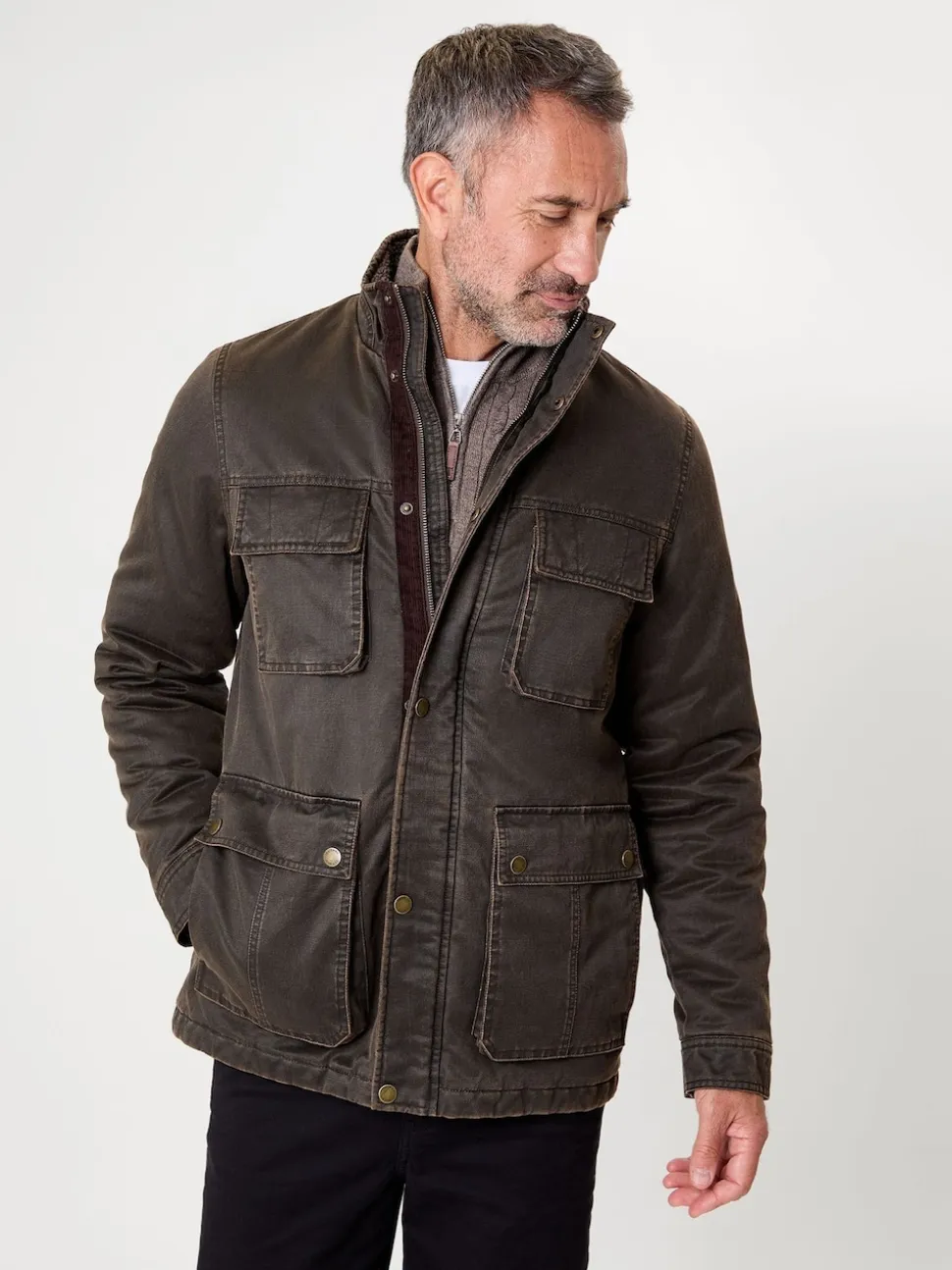 Saltwell Utility Brown Jacket