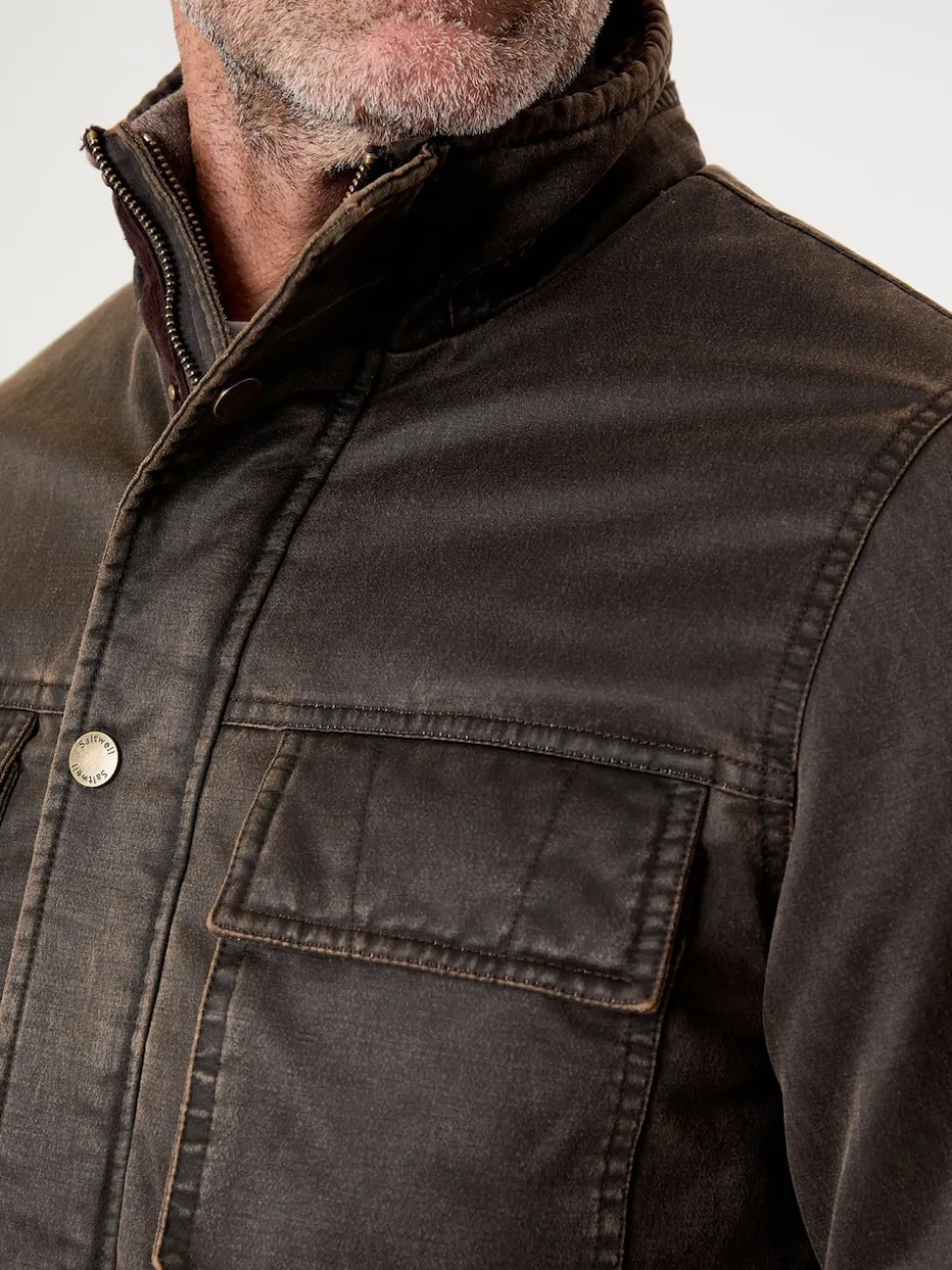 Saltwell Utility Brown Jacket