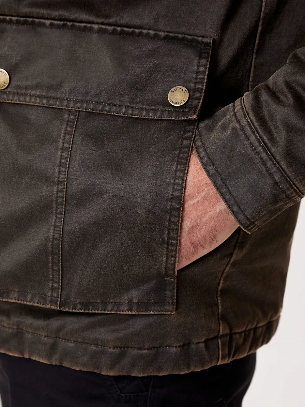 Saltwell Utility Brown Jacket