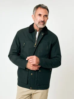 Saltwell Waxed Cord Collar Jacket