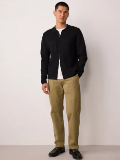 Sand Regular Fit Stretch Chinos Trousers
