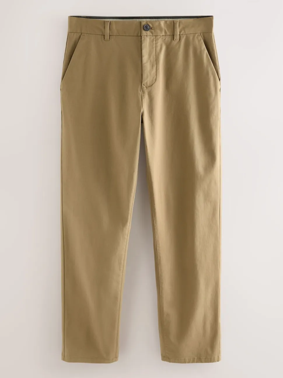 Sand Regular Fit Stretch Chinos Trousers