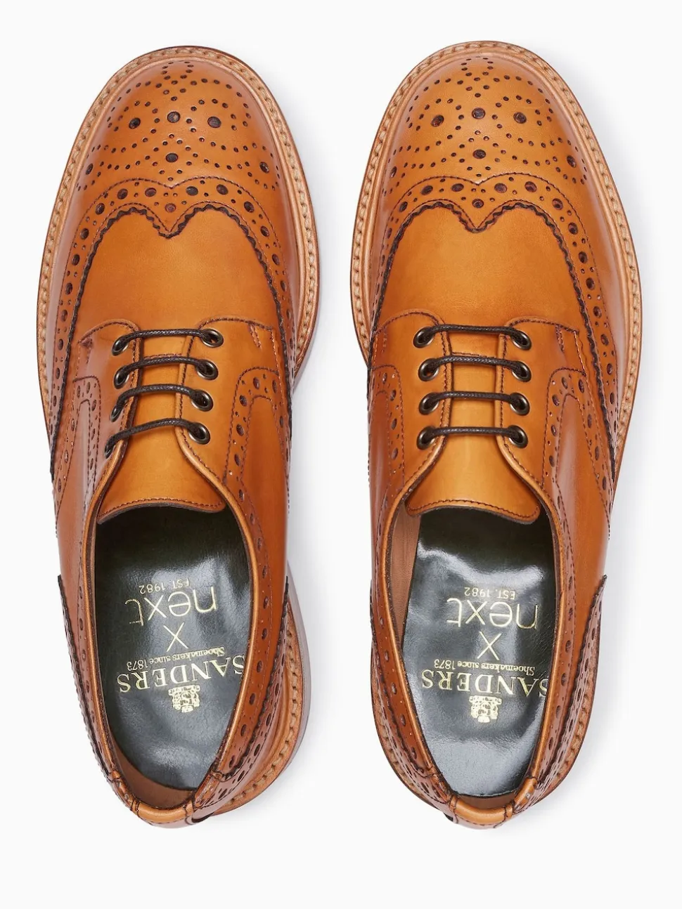 Sanders For Next Brogue Shoe