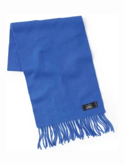 Savile Row Company Blue Cashmere Scarf