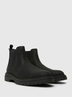 Schuh Black Dion Chunky Chelsea Boots