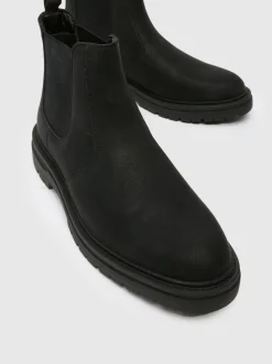 Schuh Black Dion Chunky Chelsea Boots