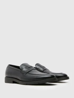 Schuh Black Rogan Loafers